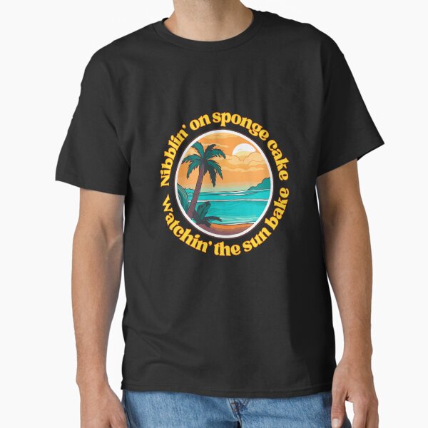 Item preview, Nibblin' on sponge cake sunset beach design  designed and sold by Harsh  Katariya.