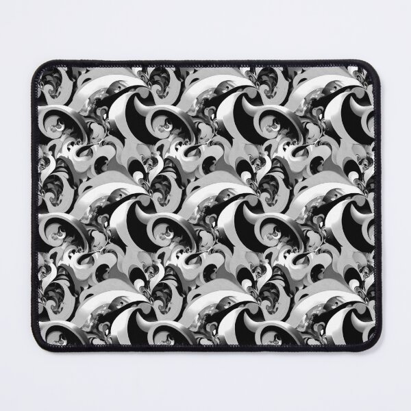 Item preview, Swirls in Black and White designed and sold by neverfaraway.