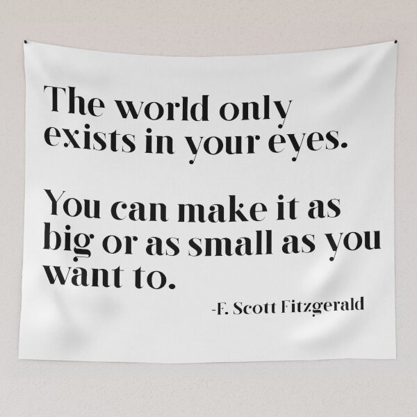 Item preview, The world only exists in your eyes designed and sold by peggieprints.