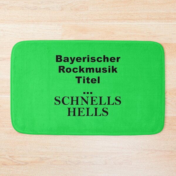 Item preview, Art by Mike Beer Bavaria Rock Music Title: Schnells Hells funny saying on T-shirt beer lovers designed and sold by allartbymike.
