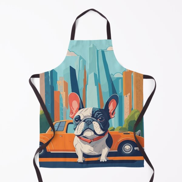 Item preview, French Bulldog City Adventure designed and sold by purrfect pattern.