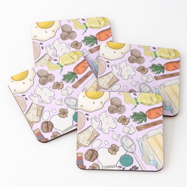 Item preview, Carrot Cake Recipe Square designed and sold by Yorkie2105.