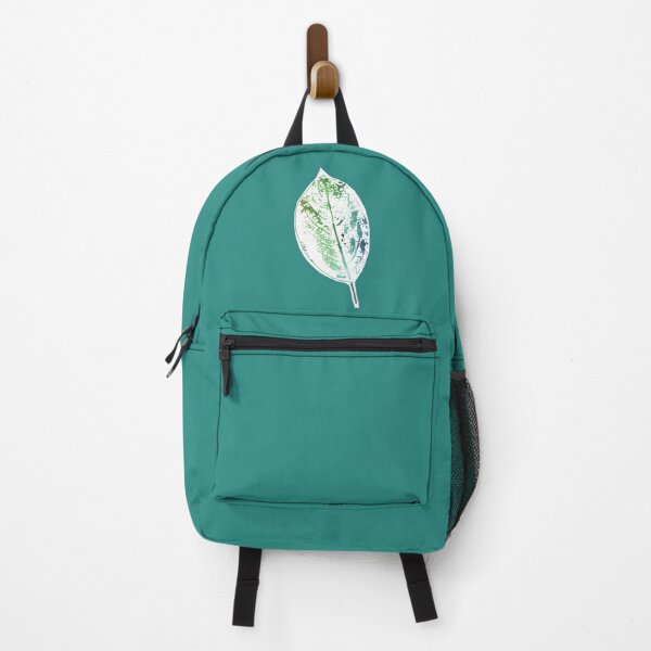 Item preview, Botanical floral artistic greenery leaf | Leaves botanic teal green designed and sold by lausn.