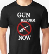 Gun Reform Now Anti Gun #NEVERAGAIN Unisex T-Shirt