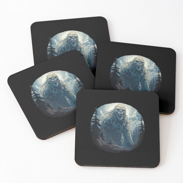 Item preview, Mystical Yeti: Guardian of the Frozen Peaks designed and sold by hamishby.