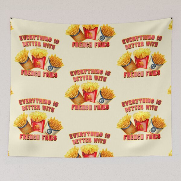 Item preview, Everything is better with french fries designed and sold by EbitsuBoy.
