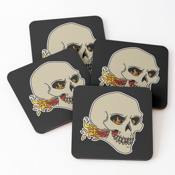 Item preview, Flaming Skull designed and sold by VojtechB.