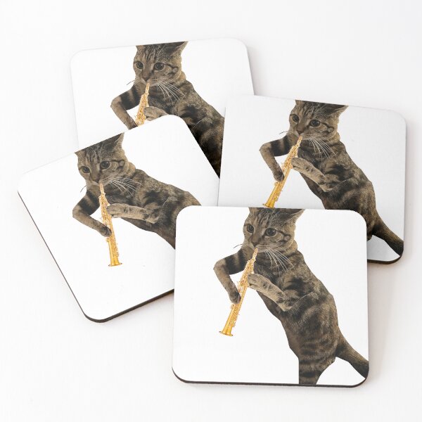Item preview, Soprano Saxophone Kitten designed and sold by tsarada.