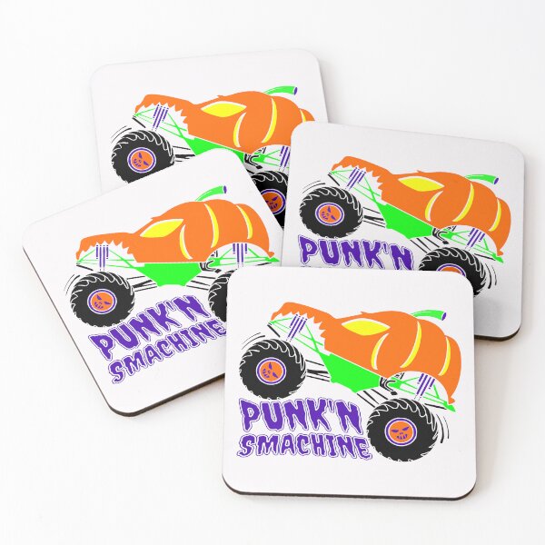 Item preview, Halloween Monster Pumpkin Truck Punk'N Smachine designed and sold by chocolatefund.