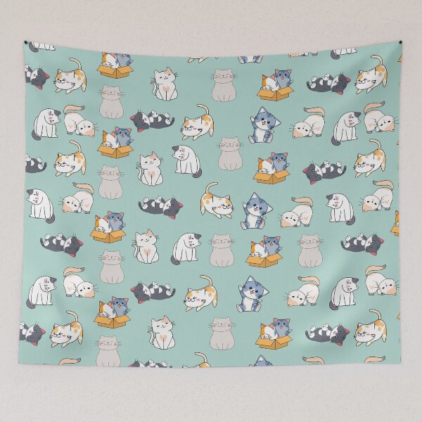 Item preview, Cats on Blue Sky designed and sold by ZArt-Creative.