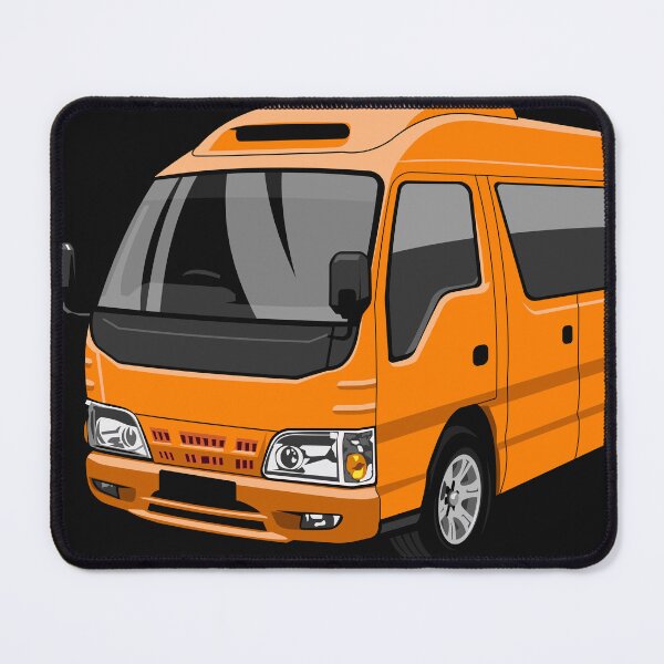 Item preview, Mini van Isuzu Elf car vector designed and sold by wisnubayuaji.