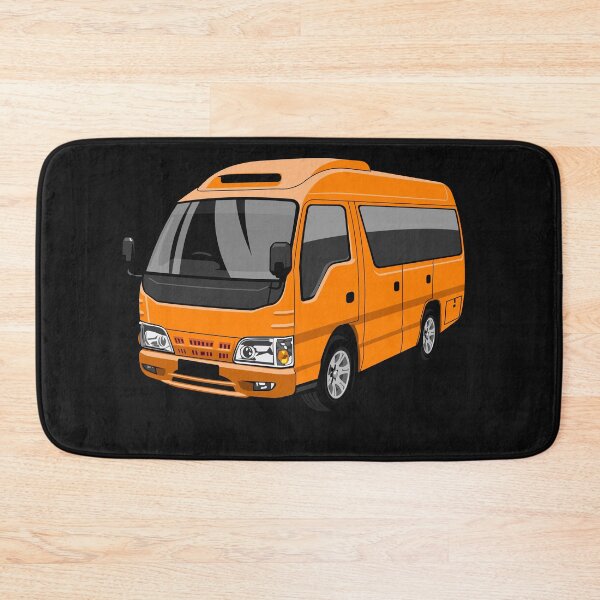 Item preview, Mini van Isuzu Elf car vector designed and sold by wisnubayuaji.