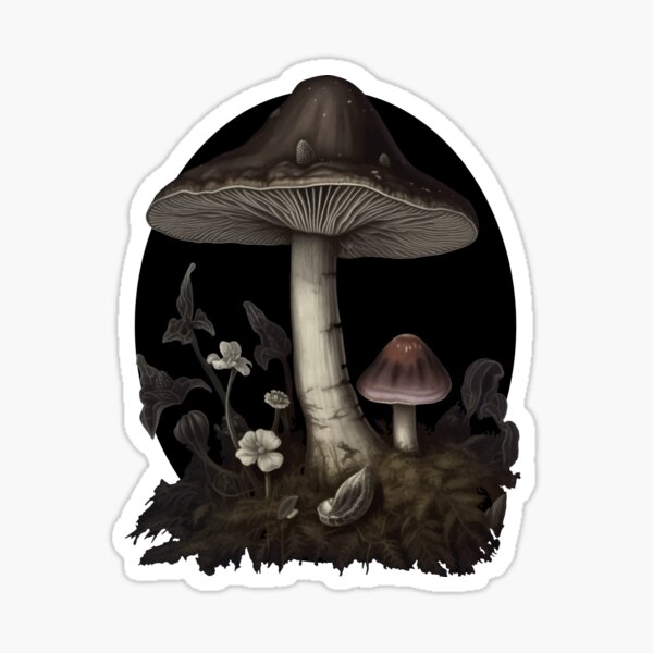 Item preview, Dark Academia Mushroom  designed and sold by Enyr.