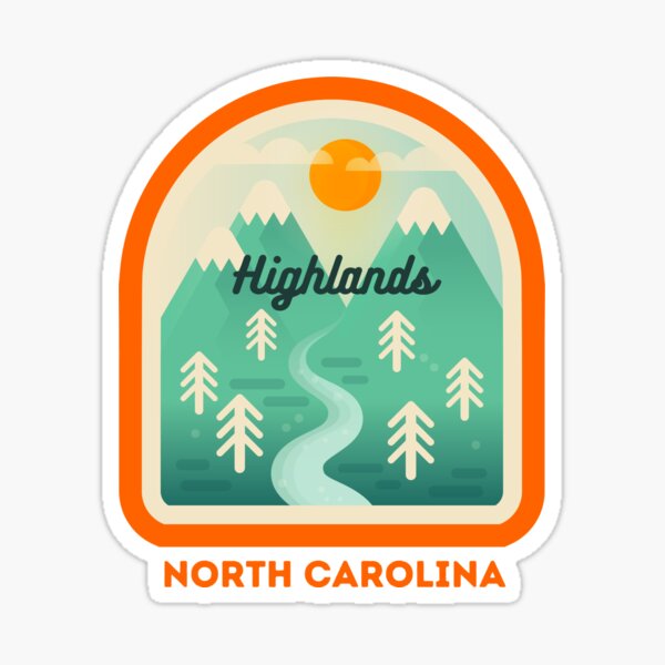 Item preview, Highlands North Carolina NC Tourist Souvenir designed and sold by carolinafound.