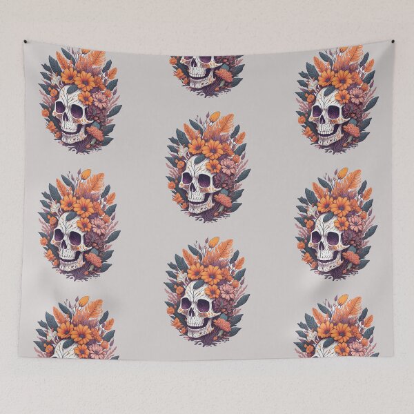 Item preview, Skull and Flower: A Farewell Harmony designed and sold by ngness.