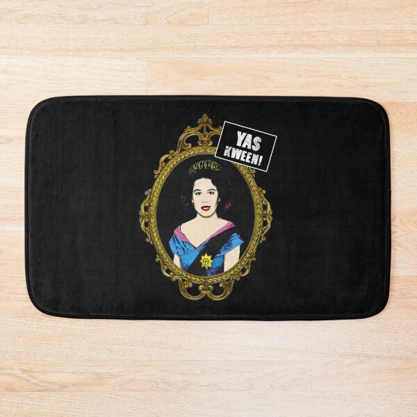 Item preview, yas kween - broad city meets queen elisabeth 2  designed and sold by IngridPatches.