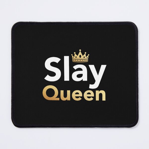 Item preview, Slay Queen - Yas Queen LGBT Gay Pride Meme Saying designed and sold by IngridPatches.