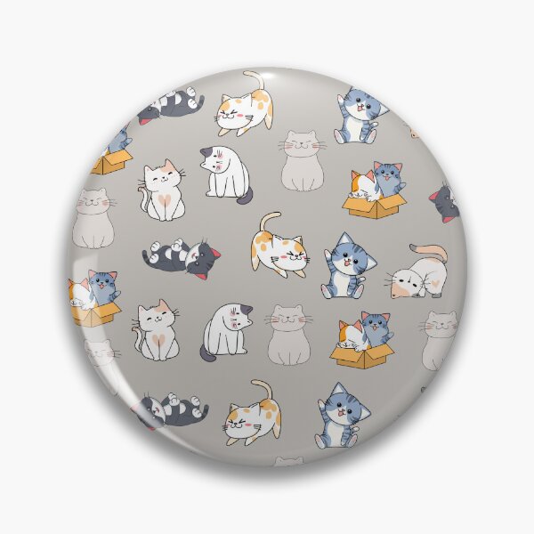 Item preview, Cats on Silver designed and sold by ZArt-Creative.