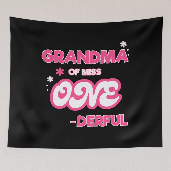Item preview, Grandma of Miss One Derful 1st Birthday for Girl designed and sold by Sasikharn.
