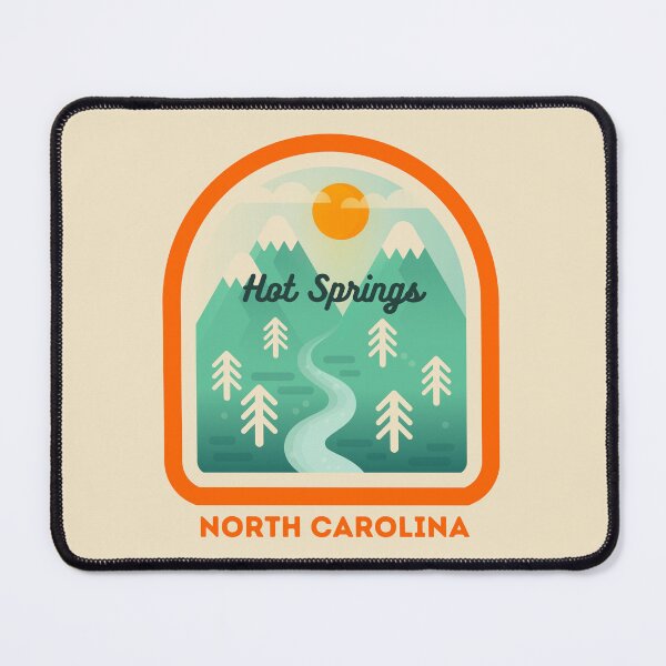 Item preview, Hot Springs North Carolina NC Tourist Souvenir designed and sold by carolinafound.