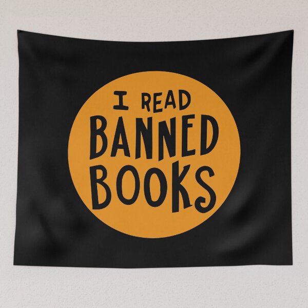 Item preview, I Read Banned Books designed and sold by Timegraf.