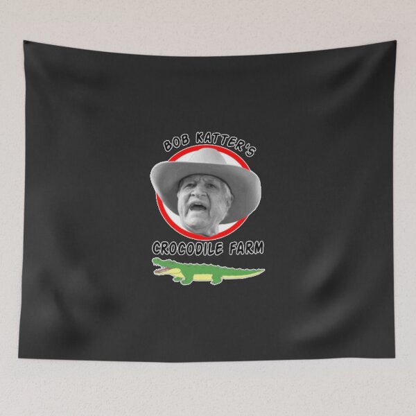 Item preview, Bob-Katter#39;s-Crocodile-Farm-logo-- designed and sold by JahazielHinman.