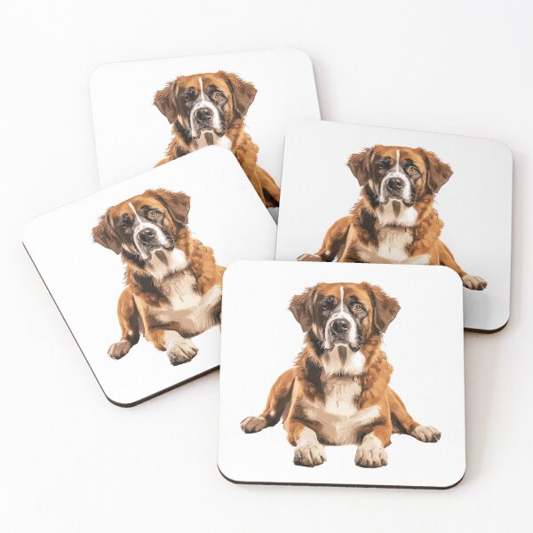 Item preview, St. Bernard dog, Bernhadiner, Bernhardinkoira designed and sold by SteadyRolling.