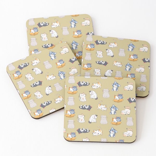 Item preview, Cats on Beige Biscuit designed and sold by ZArt-Creative.