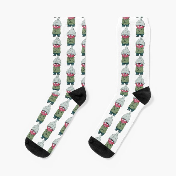 Hunter X Hunter Anime Mens' Characters Sublimated Adult Crew Socks