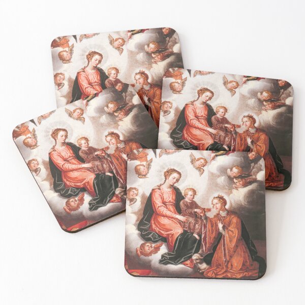 Item preview, Saint Agnes: Mystical Betrothal by Francisco Pacheco Art designed and sold by TheSoulOfArt.