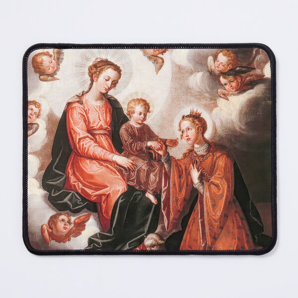 Item preview, Saint Agnes: Mystical Betrothal by Francisco Pacheco Art designed and sold by TheSoulOfArt.