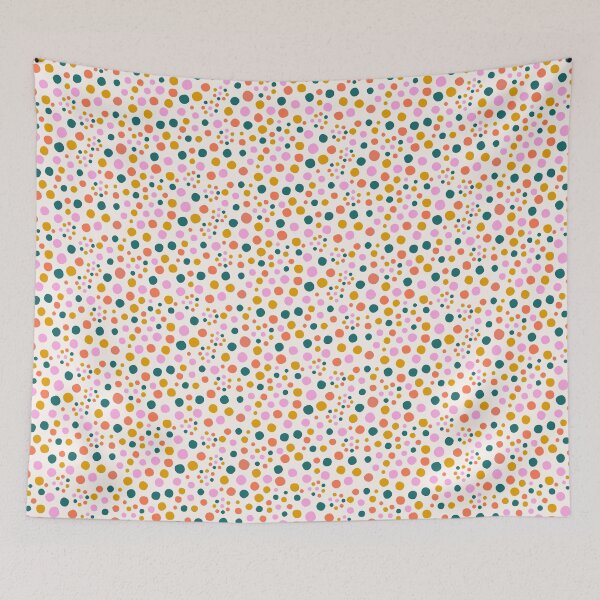 Item preview, Sure, Jan Groovy Retro Scattered Polka Dots designed and sold by AlohaSadie.