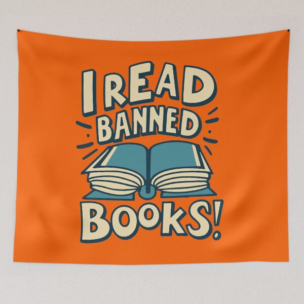 Item preview, I Read Banned Books designed and sold by Timegraf.