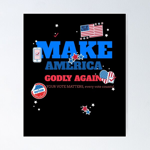 Item preview, MAKE America GODLY designed and sold by MargareReichel.