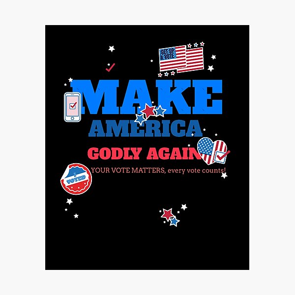 Item preview, MAKE America GODLY designed and sold by MargareReichel.