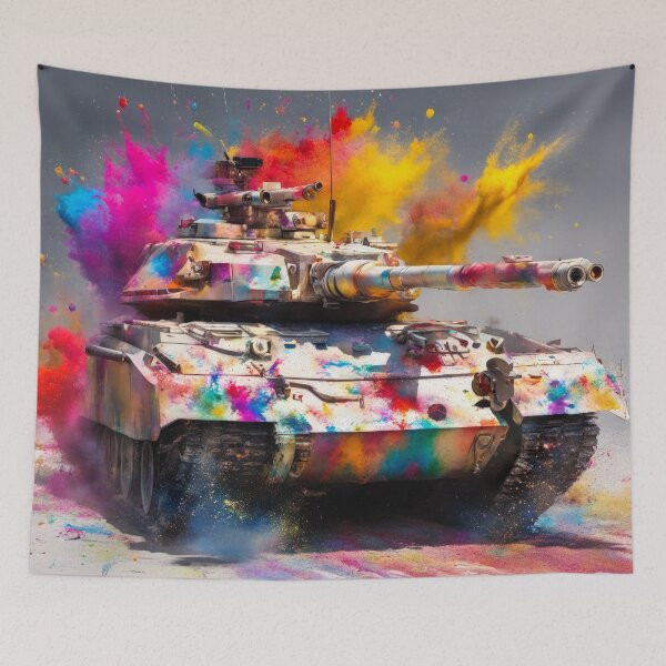 Item preview, Rainbow Tank n.01 - Digital Art designed and sold by Aviador.