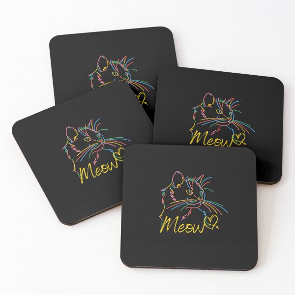 Item preview, Meow Cat design  designed and sold by Kimheawon.
