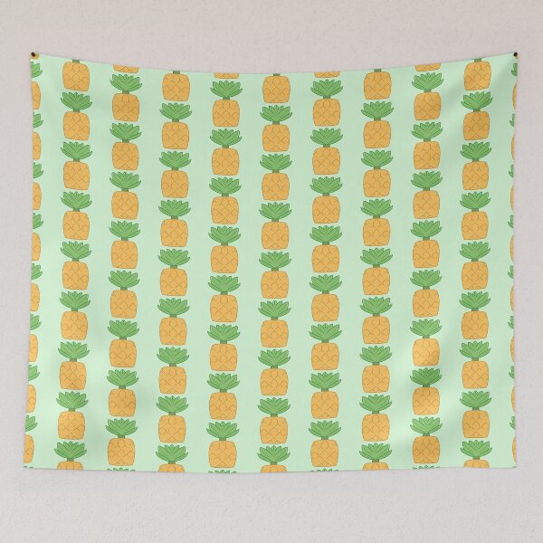 Item preview, cartoon pineapple designed and sold by Ace Scribbles.