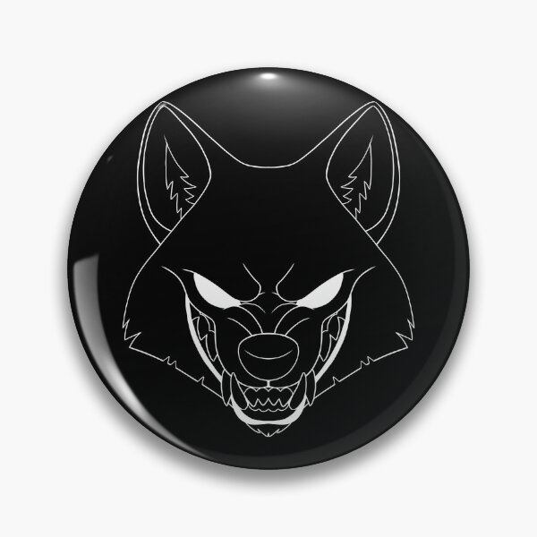 Item preview, Menacing Wolf (Negative) designed and sold by TheGryphon.