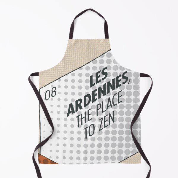 Item preview, The Ardennes, the place to zen, 08, the memorable slogan designed and sold by Cyrille BRG.