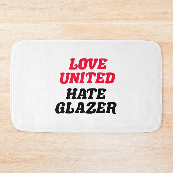 Item preview, love united hate glazers designed and sold by ArtisticAblaze.