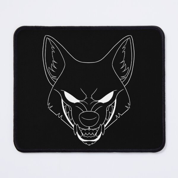 Item preview, Menacing Coyote (Negative) designed and sold by TheGryphon.