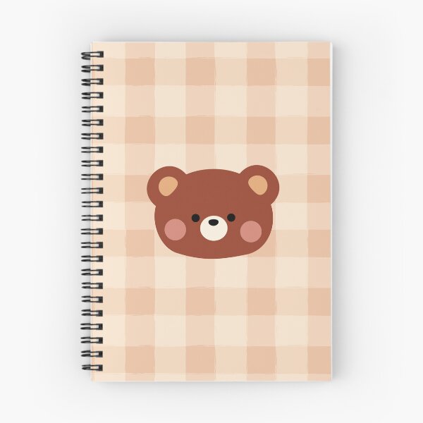Item preview, Cosy Teddy Bear - Cosy Gingham  designed and sold by StudioKitti.