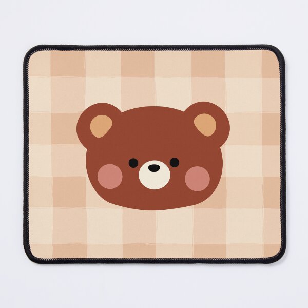 Item preview, Cosy Teddy Bear - Cosy Gingham  designed and sold by KittyStrand.