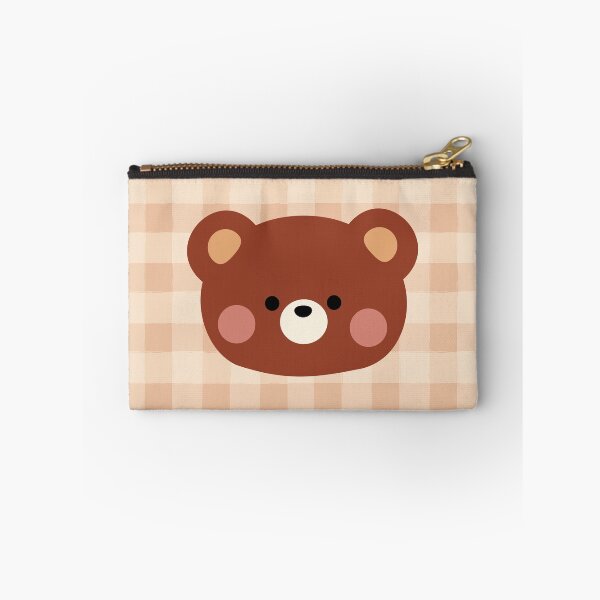 Item preview, Cosy Teddy Bear - Cosy Gingham  designed and sold by StudioKitti.
