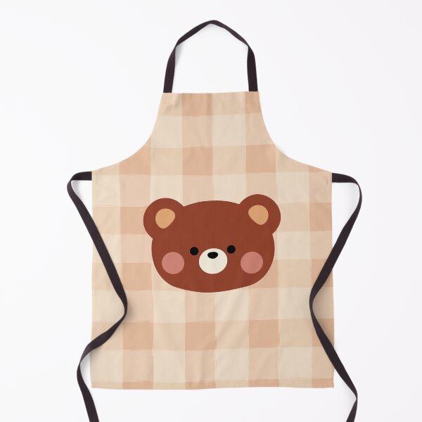 Item preview, Cosy Teddy Bear - Cosy Gingham designed and sold by StudioKitti.