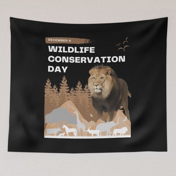 Item preview, Wildlife Conservation Day designed and sold by Simo0455.
