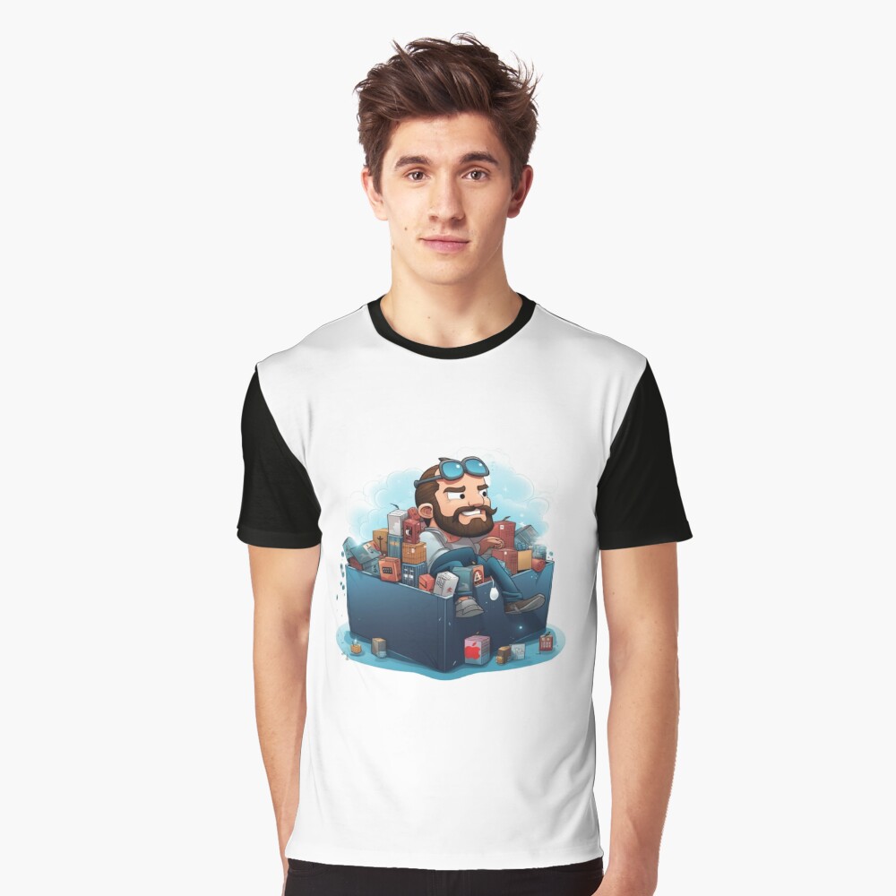 Item preview, Graphic T-Shirt designed and sold by karandaid.
