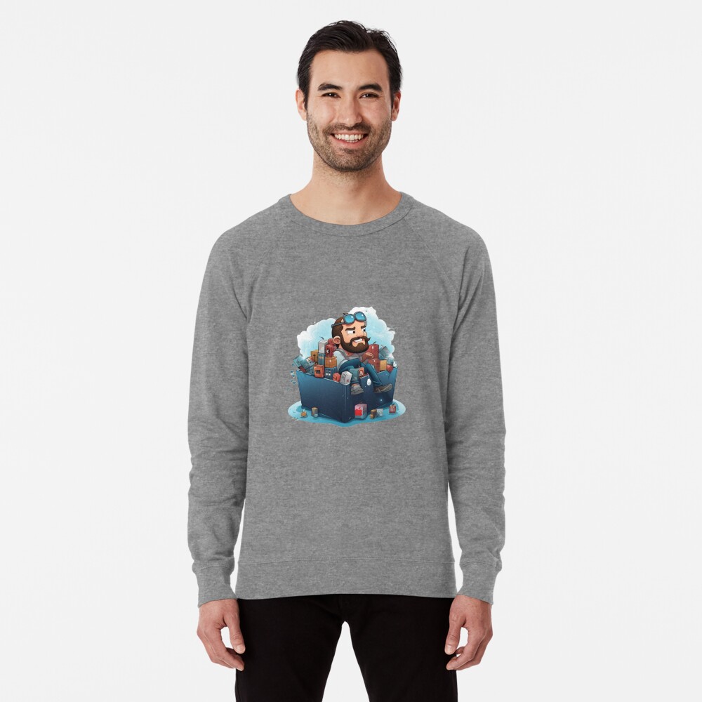 Item preview, Lightweight Sweatshirt designed and sold by karandaid.