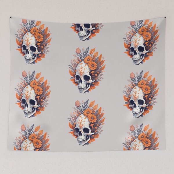 Item preview, Skull and Flower: A Farewell Harmony designed and sold by ngness.